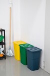 DEA HOME Set 3 odpadkových košů ECO na tříděný odpad 3x 50 L