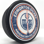 Mustang Puk Edmonton Oilers NHL Center Ice