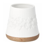 Räder Porcelánový svícen Hearts 7,5 cm, bílá barva, dřevo, keramika