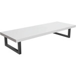 CERANO - Deska pod umyvadlo Navira Pro + 2 konzole pod desku - bílá matná - 80x46x3,6 CER-606021