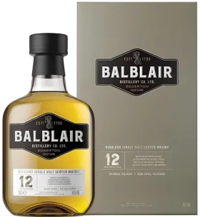 Balblair 12 YO / Whisky / Single Malt / Highlands / 46% / 0,7 l (5010509881548)
