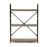 Regál, mdf, hnědá, GD-223 OLW