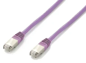 Equip Cat6A Platinum S/FTP fialová / Patch kabel / 15 m / 2xRJ45 / LSZH (605658)