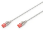 Digitus CAT 6 U-UTP Slim šedý / Síťový kabel / UTP / AWG 28/7 / 2 m (DK-1617-020S)