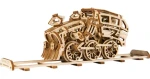 WOODEN CITY 3D Dřevěné puzzle Dream Express s kolejemi
