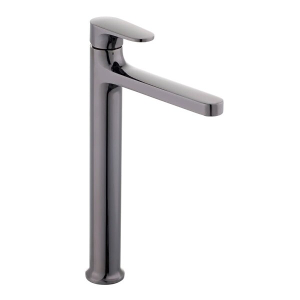 Vysoká umyvadlová baterie SAT Dark bez výpusti PVD Gun Metal SATBSDA285P SATBSDA285P