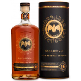 Bacardi Gran Reserva Especial Rum 16y Limited Edition 40% 1 l (tuba)