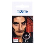 R-Kontakt.cz Oční čočky - Čert - červenočerné, Barevné nedioptrické čočky