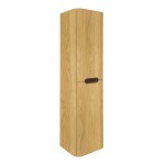 Koupelnová skříňka vysoká SAT Fusion 40x149x33 cm dub medový mat SATFUSIONV40DM SATFUSIONV40DM