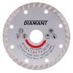 LEVIOR 21135 Kotouč diamantový, TURBO, 115mm, 22,2mm