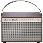 AKAI M5 THUNDER hnědá / Bezdrátový reproduktor / Bluetooth 5.0 / 18W / 2x USB / AUX (4905192533205)