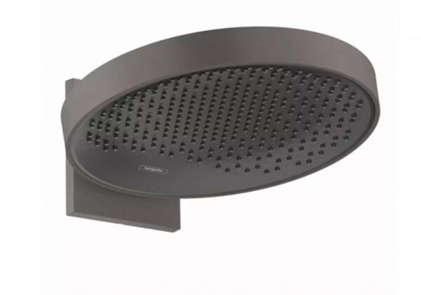 HANSGROHE - Rainfinity Hlavová sprcha, průměr 25 cm, kartáčovaný černý chrom 26226340