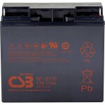 CSB Battery EVX12170 olověný akumulátor 12 V 17 Ah olověný se skelným rounem (š x v x h) 181 x 167 x 76 mm šroubované M5