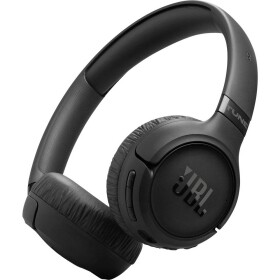 JBL Tune 680 NC sluchátka uzavřená (Over Ear) Bez kabelu, Bluetooth®, kabelová stereo černá regulace hlasitosti, Vypnutí zvuku mikrofonu Hi-Fi