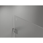 MEXEN/S - Lunar-B L sprchový kout dveře křídlové levá 75 x 70, transparent, chrom 832L-075-070-01-00-L