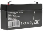 Green Cell AGM52 / Baterie / AGM VRLA / 6V / 1.2Ah (AGM52)