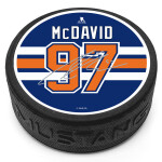 Mustang Puk Edmonton Oilers NHL Replica Signature - Connor McDavid