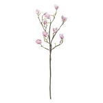 Bloomingville Umělá květina Magnolia Branch 125 cm, růžová barva, plast