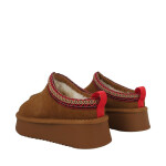 Dámské kožené boty Solo Soprani Couture Sabot fur Hugh Platform light brown SSW421P22 51 dámské 37