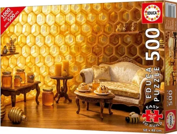 EDUCA Puzzle Medový sladký domov
