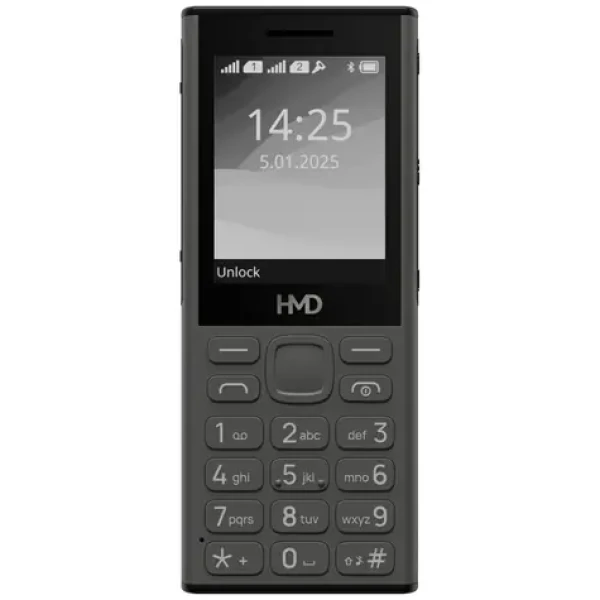 HMD 130 Music TA-1717 šedá / 2.4" / Dual-SIM / 2500mAh / USB-C + 3.5mm jack / BT (6438409102317)