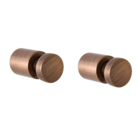 RAV Slezák - COLORADO - Koupelnový doplněk Věšáček 30 mm - 2 ks, Stará mosaz (Bronz) COA0103/30SM COA0103/30SM