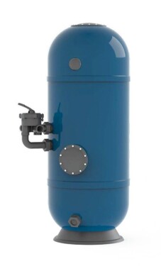 Praher Filtrační nádoba Barent 750 mm, průtok 22 m3 / h, šesticestný boční ventil