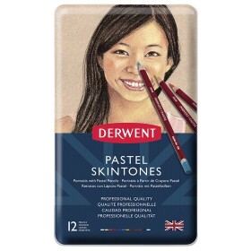 Derwent Pastel Pencil 2300563 Skintones, 12 ks