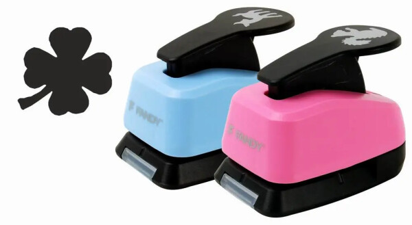 Děrovačka dekorační 25mm - Jetel