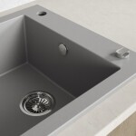 Kuchinox - Pionier - dřez 1-kom s odkapávačem SBR_513T