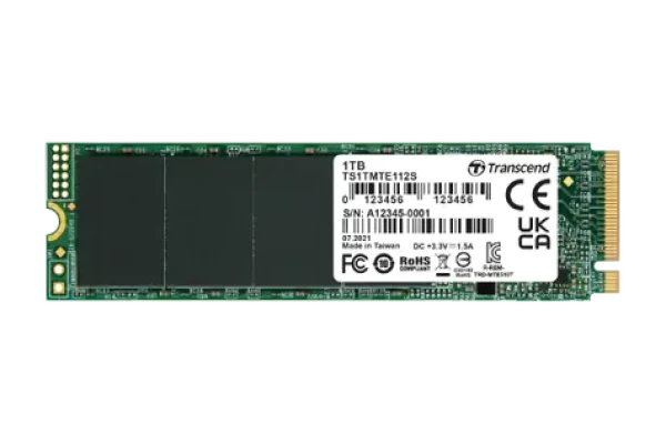 Transcend MTE110S 1TB / M.2 2280 Gen 3 / RW: 1700/1400 MBps / IOPS: 160K/140K / MTBF 1.0mh / 5y (TS1TMTE110S)
