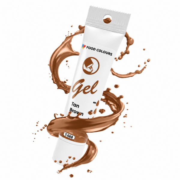 Gelová barva tuba Food Colours Tan Brown (30 g)