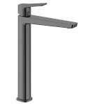 AQUALINE - FLERY stojánková umyvadlová baterie vysoká, gun metal FY006GM