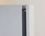 DURAVIT - L-Cube Vysoká skříňka 176x40x36 cm, panty vlevo, bílá mat LC1180L1818