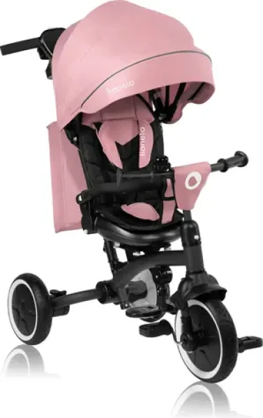 LIONELO Tříkolka 2v1 Tris Plus Pink Rose (LO-TRIS PLUS PINK ROSE)