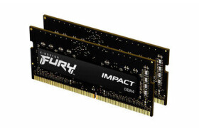 Kingston FURY Impact 16GB (2x 8GB) DDR4 2666MHz CL15 SO-DIMM 1.2V Non-ECC Un-Registered