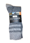 WiK Outdoor Extrawarm ponožky 21140 A'3 39-46 světle šedá 43-46