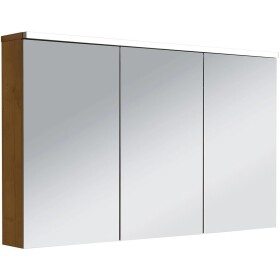 CERANO Koupelnová zrcadlová skříňka s LED osvětlením Avia - dub medový - 115x70x16,5 cm