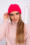 Čepice s rolováním Magda K293 fuchsiová UNI