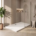 REA - Akrylátová vanička Savoy bílá 80x100 REA-K5332