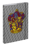 Školní aktovkový 5-dílný set BAAGL ZIPPY - Harry Potter Nebelvír (aktovka, penál, sáček, desky, peněženka)