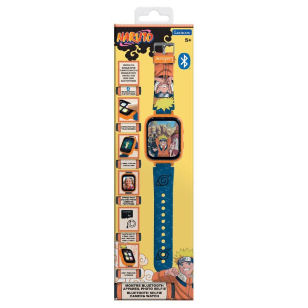 Lexibook bluetooth hodinky Naruto s kamerou a 8GB SD kartou - Alltoys Lexibook