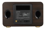 EDIFIER D32 hnědá / Bezdrátový reproduktor / 60W / Bluetooth / AUX / USB-C (D32 black walnut)