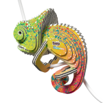 EUGY Chameleon 3D kartonová skládačka