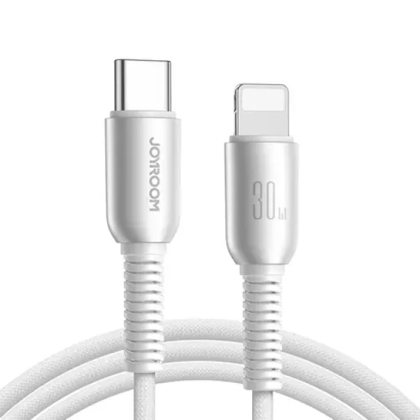Joyroom S-A51 Cutting-Edge Series Nabíjecí kabel USB-C (M) - Lightning (M) 30W 1.2m šedá (6956116728861)