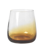 Broste Sklenice na vodu Amber 350 ml, oranžová barva, sklo