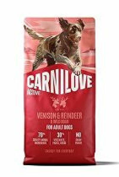 Carnilove Dog Active Dry Venis&Rein&Wild AdultAB12kg