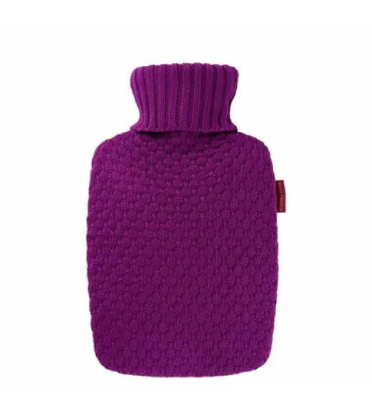 Hugo Frosch - Eco Classic Comfort Termofor s obalem z BIO bavlny - fialová (4250098530873)