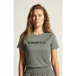 Craft Core Unify Logo T-Shirt Women 1911785-647000 - Běžecké tričko CRAFT CORE Essence Logo - zelená Velikost textilu: L