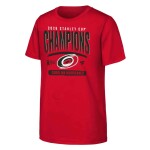 Fanatics Dětské tričko Carolina Hurricanes NHL 2026 Stanley Cup Champions Signature Roster Velikost: Dětské M (9 - 11 let)
